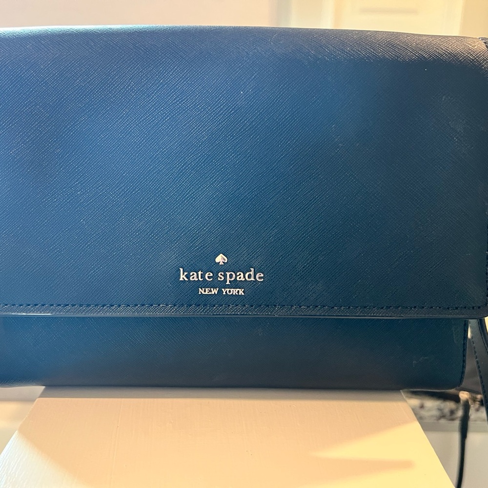 Kate Spade Black Crossbody Bag and Wristlet